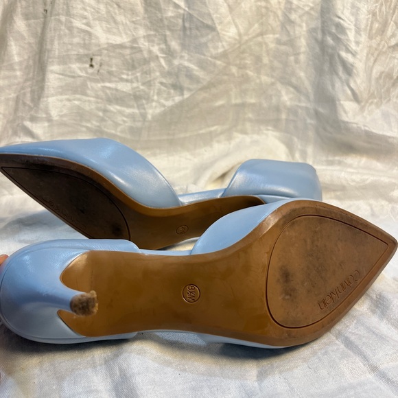 Elegant Blue Women's Heels - Picture 6 of 8